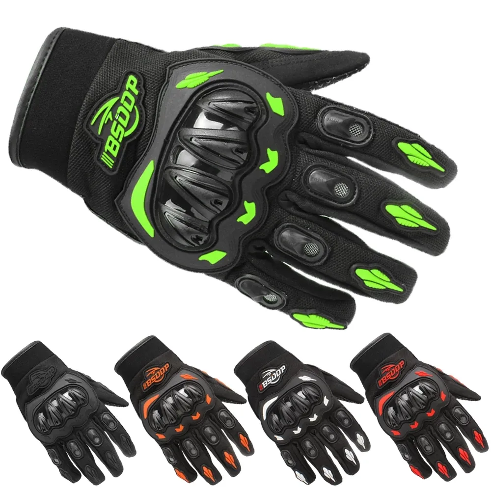 2021 Custom High Quality Motorcycle Gloves Breathable Full Finger Racing Outdoor Sports Protection Riding Cross Dirt Bike Glove