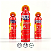 Penjualan Langsung Pabrik Fire Stop 500 Ml Dry Stop Fire Spray Alat Pemadam Kebakaran Berbasis Air Mini untuk Rumah Kantor