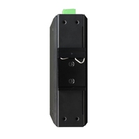 Nuovo Dispositivo Server/Convertitore Industriale Xallcom su Guida DIN con WEB, SNMP, 1-4 Porte Seriali, Ethernet e Fibra Ottica, Modello XS3411-F in Alluminio