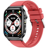 Reloj Inteligente Tk18 con Pantalla TFT, Resistente al Agua, Monitoreo de Temperatura Corporal, Contesta Llamadas, Deportes, Fitness, para Hombre, Aleación de Aluminio