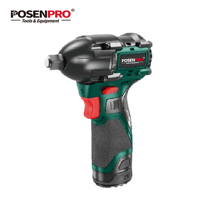 Kit de visseuse à chocs sans fil 12V, sans balais, avec embout carré de 3/8 pouces, vitesse maximale de 3400 tr/min