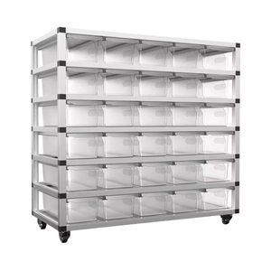 Enceinte modulaire empilable en plastique pour reptiles Système de <span class=keywords><strong>cage</strong></span> à serpent Plateau en plastique à motif solide Type de palette pour grands reptiles - Product Image 1