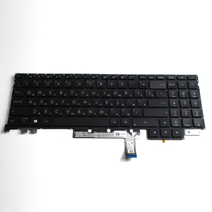 Teclado de plástico negro retroiluminado W7600 para ProArt Studiobook16 H5600 H5600Q H7600 W5600 W7600 RU diseño portátil 0KNB0-562LRU00 - Product Image 1