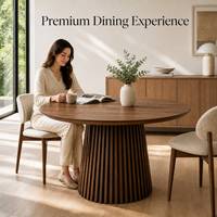 Table à manger extensible moderne en bois massif avec pièces métalliques durables – Meilleures ventes