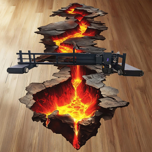 Nouvelles Imprimantes Jet d'Encre Verticales 3D 4D 5D pour Intérieur/Extérieur Imprimant des Fresques Murales aux Rayons UV sur Matériau Flexible, Remplaçant les Machines de Peinture au Pistolet - Product Image 4
