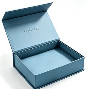 FX Custom Logo Luxury Magnetic Rigid Gift <b>Box</b> Double Opening Packaging <b>Box</b> for <b>Wedding</b> Wig Cosmetic Products Premium Packaging - Product Image 3