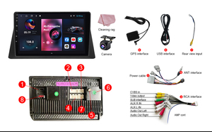 Đài Phát Thanh 9 Pantalas Android 9 Inch Âm Thanh Nổi Nhiều Người Trên Xe Hơi Android Ts7 Thông Dụng Với Gps Android Para Coche Radio Nhiều Người Trên Xe Hơi - Product Image 5