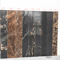 Plinthes en céramique modernes à motif marbre 8*110cm 8x130cm pour sols de pièce, antidérapantes, résistantes à l'usure, assorties aux carreaux principaux