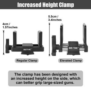 อะแดปเตอร์ขาตั้งกล้องสำหรับล่าสัตว์กลางแจ้งกลางแจ้งที่หนีบทรงอานม้าทำจากอลูมิเนียมอเนกประสงค์มาใหม่ - Product Image 4