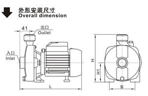 SUOU PLX <b>Hot</b> <b>Water</b> <b>Booster</b> <b>Pump</b> Efficient Clean <b>Water</b> Circulation & Ground Heating <b>Pump</b> - Product Image 6
