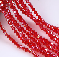 Klaar voor verzending Fabrikanten Groothandel AB Bicone Kristal Kralen 2-8mm Losse Kralen Bulk voor DIY knutselen en sieraden maken