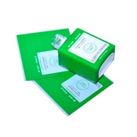 Étiquettes thermorétractables personnalisées en PVC/PET imperméables pour bouteilles de vernis à ongles cosmétiques, emballage complet du corps du produit, conditionnées en carton