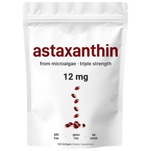 En stock – Meilleures ventes transfrontalières <span class=keywords><strong>Amazon</strong></span> – Gélules d'astaxanthine éclaircissantes 12 mg – 120 unités – Durée de conservation de 24 mois - Product Image 5