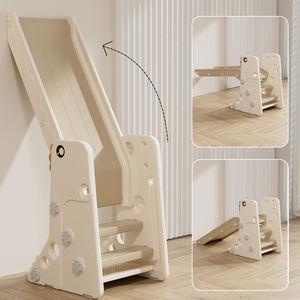 زحليقة أطفال هيكلية 4 في 1 للاستخدام الداخلي المنزلي، زحليقة قابلة للطي، لعبة زحليقة للأطفال، طاولة دراسة ورسم، زحليقة بلاستيكية للتسلق والانزلاق - Product Image 3