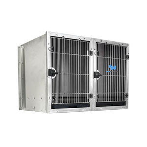 Yüksek kalite taşınabilir modüler köpek kafesi alt raf evcil hayvan fabrika doğrudan için profesyonel veteriner demir kaynağı - Product Image 5