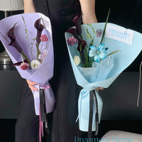 Kertas bunga busa tahan air untuk dekorasi bunga kertas bunga 52*58cm perlengkapan dan bahan kemasan