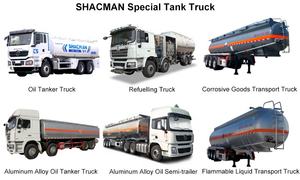 Camiones Cisterna SHACMAN de 340HP para Transporte de Combustible, Tanques de Almacenamiento de Combustible de 20M3, 20CBM, <span class=keywords><strong>20</strong></span> Toneladas, Camiones Cisterna de Aluminio para Diésel y Gasolina en Venta - Product Image 2