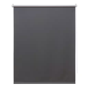 Fast Shipping Mini Roller Blinds for <strong>Windows</strong> with Clamp Bracket, Blackout Side Pull Blinds, Operation Via Chain Hoist - Product Image 1