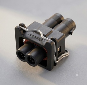 Conector Automotriz Hembra de 2 Pines, Arnés de Cables, Conector Eléctrico Impermeable TE 444496-1 - Product Image 4
