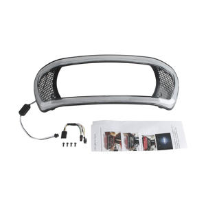 Cache-carénage de <span class=keywords><strong>moto</strong></span> avec lumière LED DRL pour modèles Harley Road Glide 2014 +. - Product Image 1