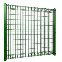 Valla de Malla de Alambre de Acero para Protección Residencial, Certificada por CE e ISO, Recubierta de Polvo, Duradera, Valla de Seguridad para Jardín, Valla BRC