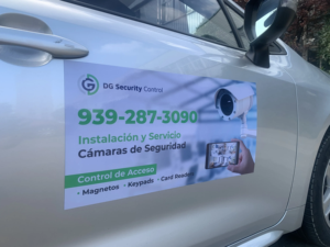 Stiker Magnetik PVC Tahan Lama untuk Mobil, Stiker Magnetik Peringatan Mobil, Cetak Magnetik Custom Die Cut - Product Image 4