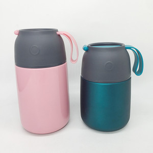450ml 650ml stainless steel insulated vacuum food box soup container