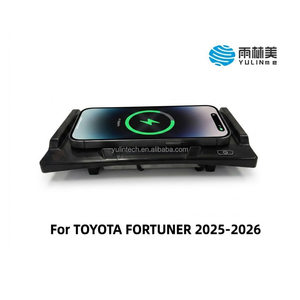 Soporte <span class=keywords><strong>de</strong></span> Carga Inalámbrico <span class=keywords><strong>Original</strong></span> <span class=keywords><strong>para</strong></span> Automóvil, Compatible con Toyota Fortuner 2025, Carga Rápida, Compatible con <span class=keywords><strong>iPhone</strong></span>, Samsung, Aprobado por Qi WPC - Product Image 3