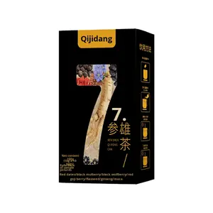 Чай «Семь героев» с женьшенем и макой для мужского здоровья и жизненной силы, 100 г, в коробке, от Anhui Yibaitang, повышает выносливость - Product Image 5