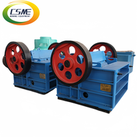 CSME PE500*750 Kleiner Mobiler Diesel-Backenbrecher mit Hoher Kapazität von Max. 60t/h, CE-Zertifiziert, 1 Jahr Garantie für Bericht