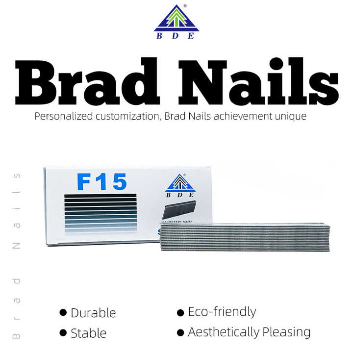 15mm Upholstery Sofa Leather Decorative Brad Strip Nails For Wood