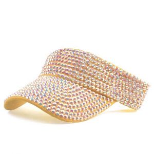 Gorra de Visera con Pedrería Brillante para Mujer, Moda Verano, Deportiva, para Golf - Product Image 5