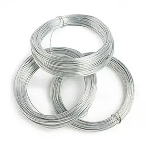 Zinc Coating GI Wires Hot Dipped 0.3mm Galvanised Wire 25 Gauge Prime Quality Galvanized Wires