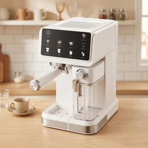 Macchina Professionale per Caffè con Montalatte Automatico, 20 Bar di Alta Pressione per <span class=keywords><strong>Espresso</strong></span> - Product Image 1