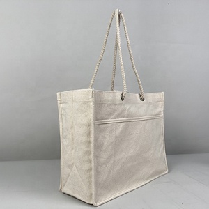 Bolso <span class=keywords><strong>de</strong></span> mano <span class=keywords><strong>de</strong></span> algodón con logotipo, bolsa <span class=keywords><strong>de</strong></span> mano <span class=keywords><strong>de</strong></span> lujo con lentejuelas <span class=keywords><strong>Mk</strong></span>, <span class=keywords><strong>de</strong></span> cuerda, <span class=keywords><strong>de</strong></span> algodón orgánico, a la moda, 2021 - Product Image 3