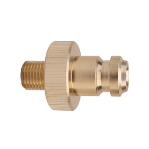 Conector de aluminio de acoplamiento rápido tipo espuma Mingou Nilfisk para boquilla de pistola pulverizadora de lavado de autos a alta presión - Product Image 3