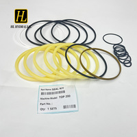 Kit de joints de révision pour brise-roche hydraulique durable TOP200 pour mini-excavatrice de 0,5 à 50 tonnes, pièces de réparation pour marteau brise-roche
