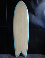 Mini planche de surf rétro en époxy Eps
