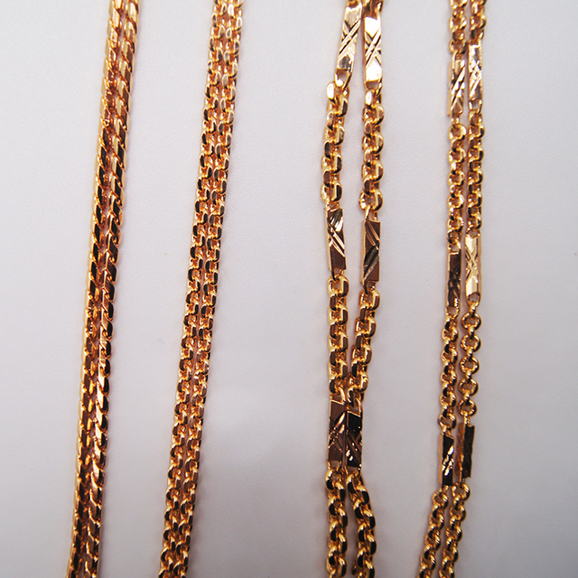 New Trendy Snake Box Link Chain Necklace Fashion Jewelry Copper 18K 24K Gold Plated High Quality Jewelry