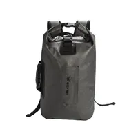 Yju bolsa impermeável de nylon impermeável, bolsa impermeável de 20l/30l/40l pvc, para acampamento, à prova d'água, multifuncional