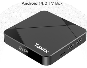 <span class=keywords><strong>2025</strong></span> mới tanix TX5 <span class=keywords><strong>2025</strong></span> Set-Top <span class=keywords><strong>Box</strong></span> Amlogic s905y5 android14 wifi6 (Hệ thống Android + ATV kép UI) bằng giọng nói điều khiển từ xa TV hộp - Product Image 1