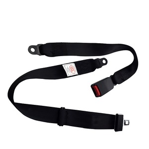 Ceinture de sécurité à deux points, sangle en polyester réglable de 1,6 m pour bus, fourgonnette, autocar scolaire - Product Image 2