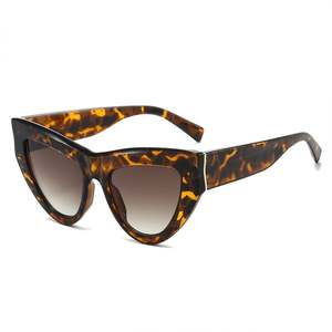 Gafas de Sol Personalizadas con Logotipo 2026, Modernas, para Hombre y Mujer, con Estampado de Leopardo Colorido, Protección UV400, Montura Grande, Estilo Ojo de Gato - Product Image 4