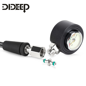 DIDEEP Scuba <b>Diving</b> Pressure Gauge Spool Pin, Dive <b>Regulator</b> Gauge Repair Replacement Parts With O‑Ring Seal - Product Image 6