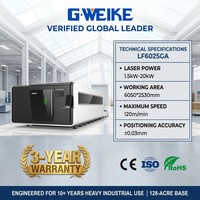 Source laser fibre IPG Raycus 4 kW pour tôles d'acier galvanisé, découpe laser CNC 6 axes Cypcut Yaskawa AI/PLT, fournie directement par l'usine en Chine
