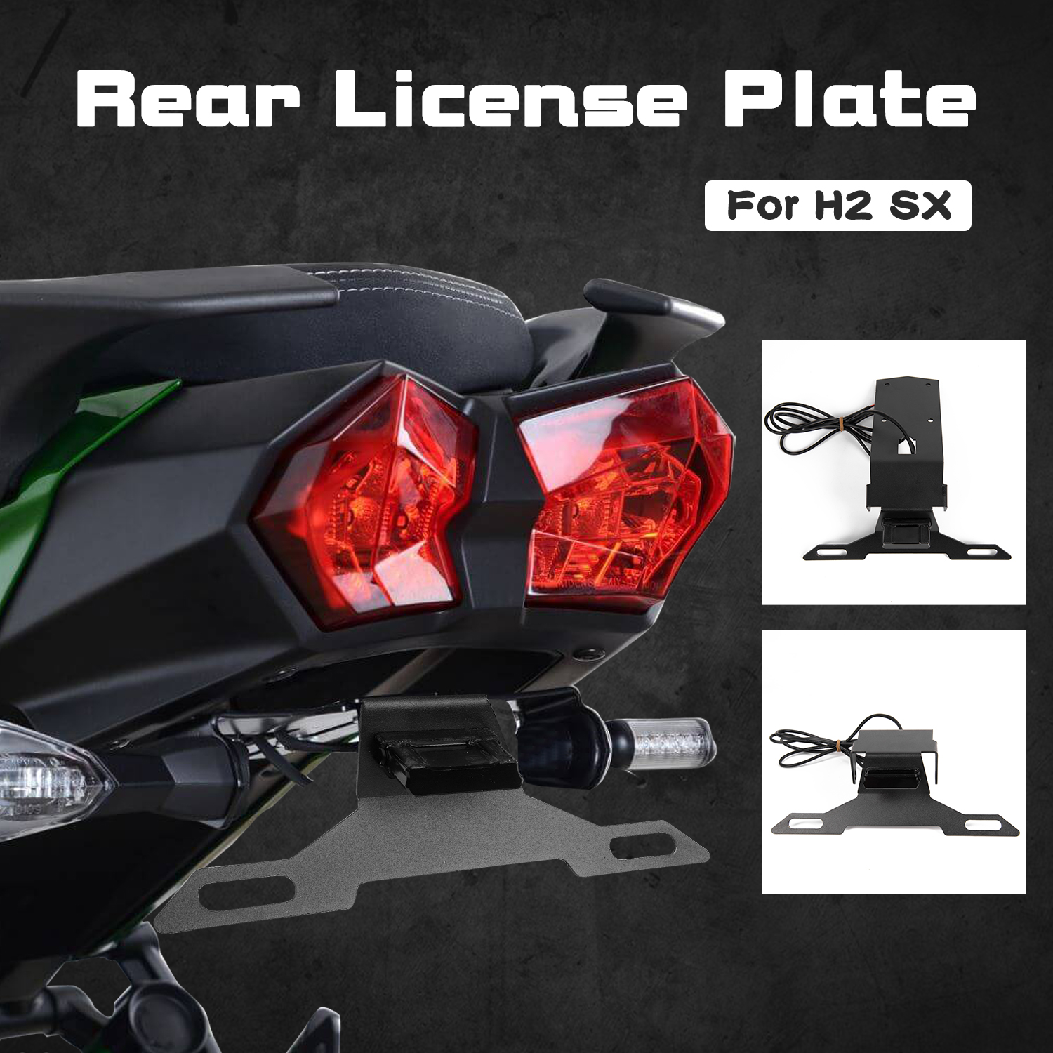 XXUN Motorcycle Parts - Tail Tidy Kit for Kawasaki H2 SX