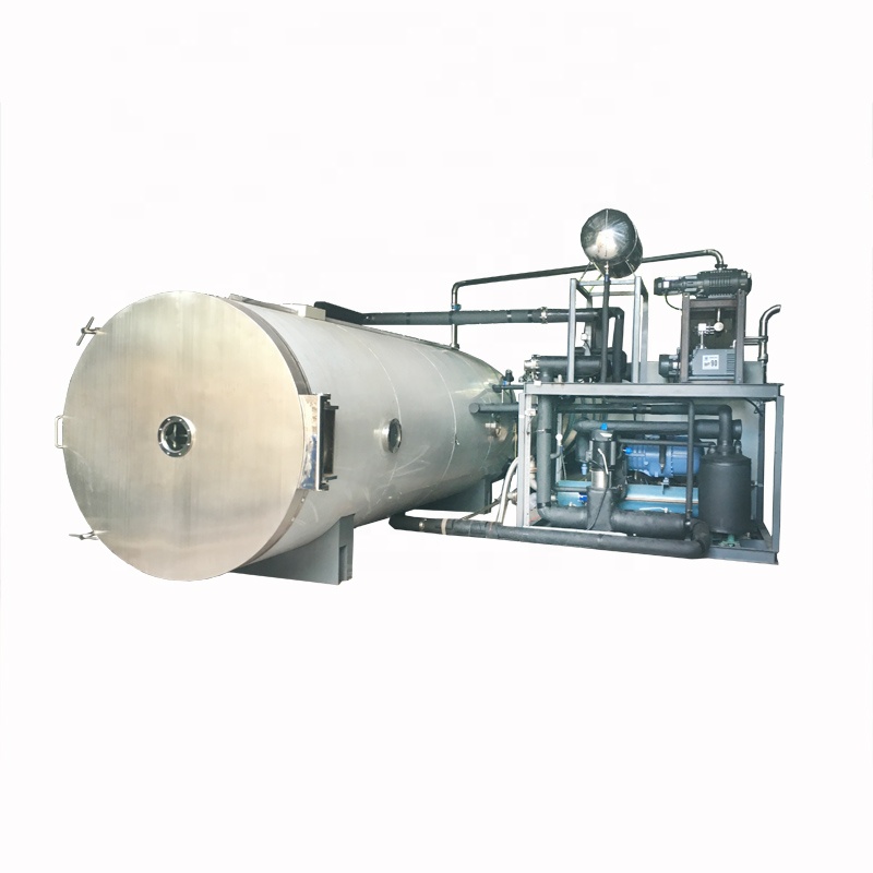 1000Kg Industrial Commercial Vacuum Food Lyophilization Freeze Drying Equipment Machine