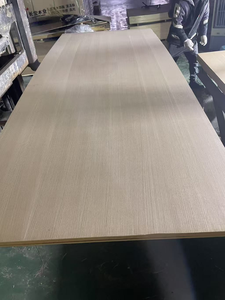 <span class=keywords><strong>Placage</strong></span> de chêne rouge <span class=keywords><strong>naturel</strong></span>, tranché, texture lisse, écologique, durable, design moderne, pour portes de placards et murs, usage commercial et bureautique - Product Image 3