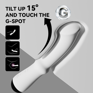 女性用Gスポット加熱バイブレーター、強力な内部マッサージ器、IPX7防水USB充電式シリコン製女性用セックストイ、OEM <span class=keywords><strong>ODM</strong></span> - Product Image 2