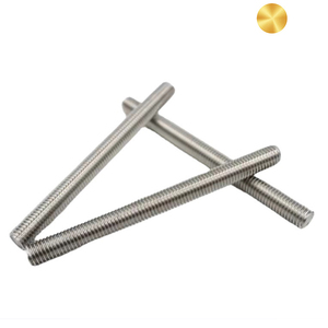 五金紧固件DIN976螺柱杆公制不锈钢圆杆DIN 976全螺纹杆黄镀锌 - Product Image 5